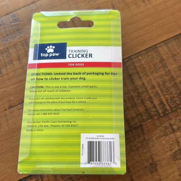 Top Paw Black Training Clicker for Dogs - Picture 3 of 3